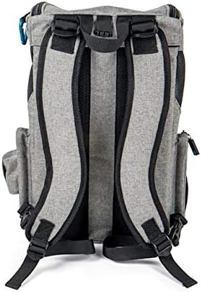 Sherpa 2-in-1 Backpack Travel Pet Carrier, Airline Approved & Guaranteed On Board - Gray, Medium (Brick & Mortar Version)
