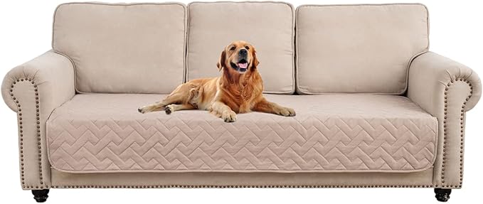 fuguitex Waterproof Dog Bed Cover Couch Cover for Pet Anti-Slip Cat Mat Pet Pad Blanket for Sofa Chair Recliner Bed Furniture Protrctor