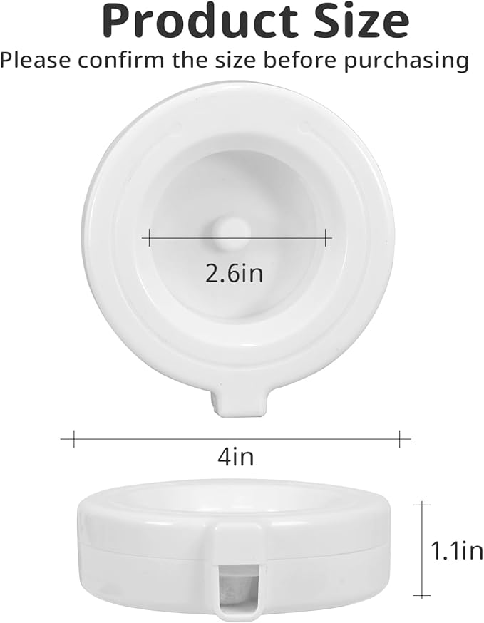 8Pcs Gravity Pet Water Fountain Filters, Automatic Pet Waterer Replacement Filters for 3.6L/4.6L/6L/8L Dog Water Dispenser(8 Filters with 1Brush)