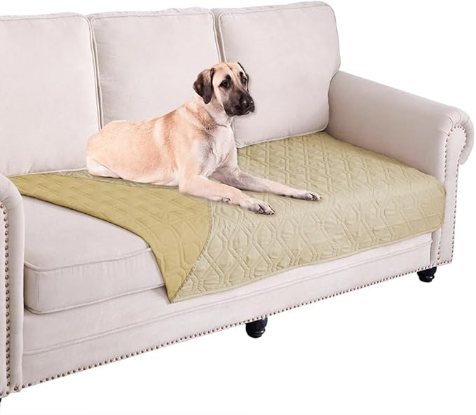 Ameritex Waterproof Dog Bed Cover Pet Blanket for Furniture Bed Couch Sofa Reversible