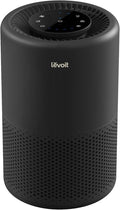 LEVOIT Air Purifier for Home Bedroom, Smart WiFi Alexa Control, AHAM VERIFIDE, 3-in-1 Filter with HEPA Sleep Mode for Allergies, Pollutants, Smoke, Dust, Core 200S-P, Black