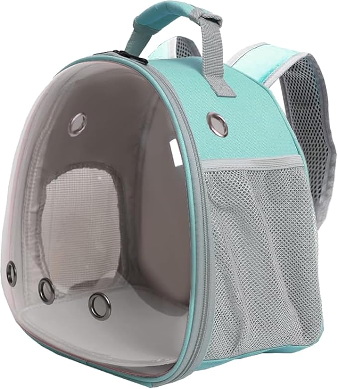 Guinea Pig Backpack, Space Capsule Bubble Window Small Animal Backpack for Guinea Pig, Bird Bunny Rat