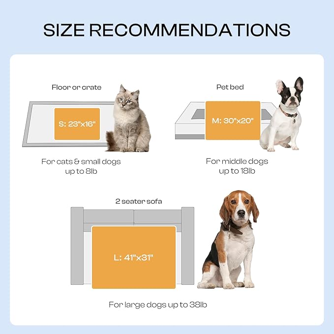 Luciphia 1 Pack 3 Calming Dog Blanket Fluffy Premium Fleece Pet Blankets Soft Sherpa Throw for Dogs Puppy Cat Beige/Pink/HazeBlue Large (41" x31")