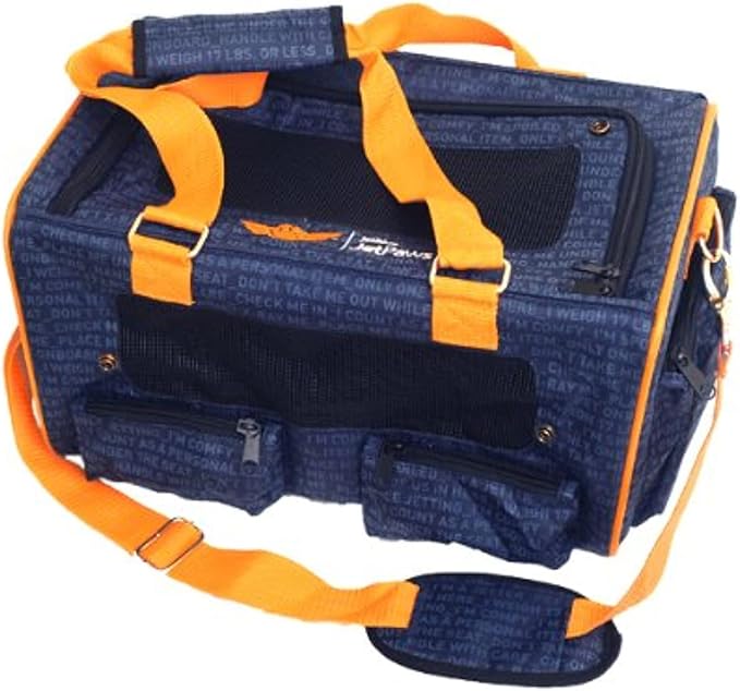 Official Pet Carrier of JetBlue Airlines Blue 16 inches