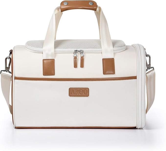 Traveler's Choice Argo Pawsport to Adventure Pet Carrier, Tan
