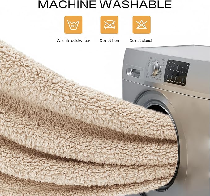 1 Pack 3 Calming Blankets Fluffy Premium Fleece Pet Blanket Soft Sherpa Throw for Dog Puppy Cat Beige/Black/Grey Small (23" x16'')