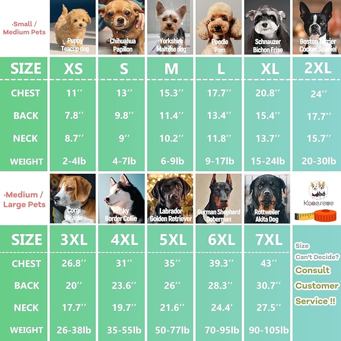 Koneseve Dog Shirt, Pet Plaid Clothes Shirt T-Shirt, Sweater Bottoming Shirt for Small Dog Cat Puppy Grid Adorable Wearing Stylish Cozy Halloween,Christmas Costumes (Green;XXL)