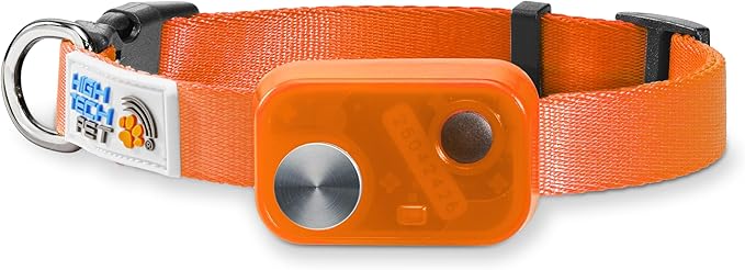 MS-5 Econ Series Automatic Pet Door Collar by High Tech Pet Brand - Value Priced Dependable Performance - Waterproof - Rugged - Battery Included - USA Support (Orange)