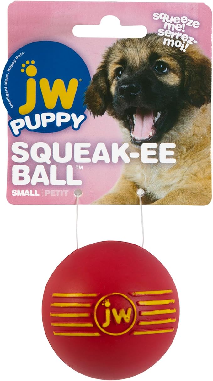 JW Squeak-ee Ball Puppy Toy