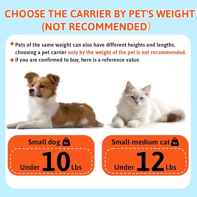 Petskd Top-Expandable Pet Carrier 18x13x9.5 Inches Southwest Airline Approved, Soft-Sided Carrier for Small Cats and Dogs with Locking Safety Zippers and Anti-Scratch Mesh(Black)