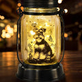 kyoryuger Schnauzer Gifts for Women/Men Schnauzer Solar Lanterns Dog Mom Birthday Dog Lovers Lantern Pet Loss Pet Memorial Lights Solar Garden Decoration for Yard, Patio,Backyard,Porch Torches
