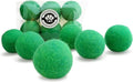 Wool Cat Toys - Felt Cat Toy Balls for Small Pet Fetch and Play - Eco Friendly Quiet Wool Ball Cat Toy for Cats and Kittens - Choose Your Colors (Green)