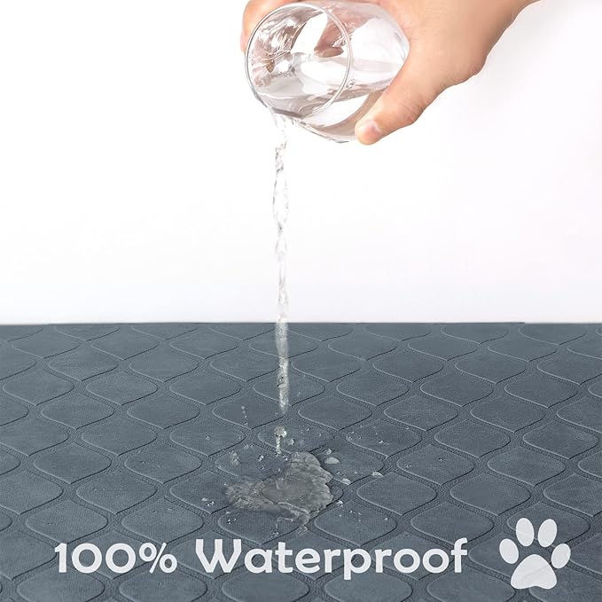 fuguitex Waterproof Dog Blanket Bed Cover Dog Crystal Velvet Moroccan Fuzzy Cozy Plush Pet Blanket Throw Blanket for Couch Sofa