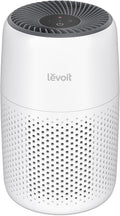 LEVOIT Air Purifiers for Bedroom Home Dorm, AHAM Verified, 3-in-1 Filter Cleaner With Aroma Pad, Filters Smoke, Allergens, Pet Dander, Odor, Dust, Office, Desktop, Core Mini-P, White