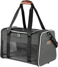 Cat Carrier - Portable Foldable Dog Pet Carrier, Soft-Sided Pet Bag up to 22 Lbs, Airline Approved Travel Puppy Carrier