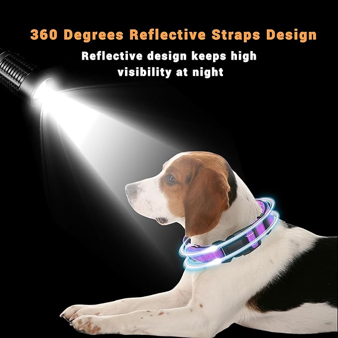 2 Pack Reflective Dog Collar with Safety Locking Buckle, Adjustable Soft Breathable Comfortable Nylon Pet Collar for Small, Medium and Large Dogs, Rosered, M