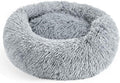 Dog Beds Large Sized Dog and Cats, 32in Pet Beds for Large Pet, Washable Indestructible Extra Large (Light Grey)