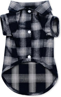 Koneseve Dog Shirt, Pet Plaid Clothes Shirt T-Shirt, Sweater Bottoming Shirt for Small Dog Cat Puppy Grid Adorable Wearing Stylish Cozy Halloween,Christmas Costumes (Blue;3XL)
