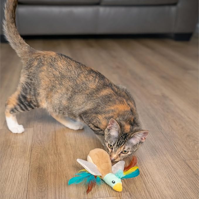 Catstages Flapperz Duck Plush Interactive Catnip Cat Toy