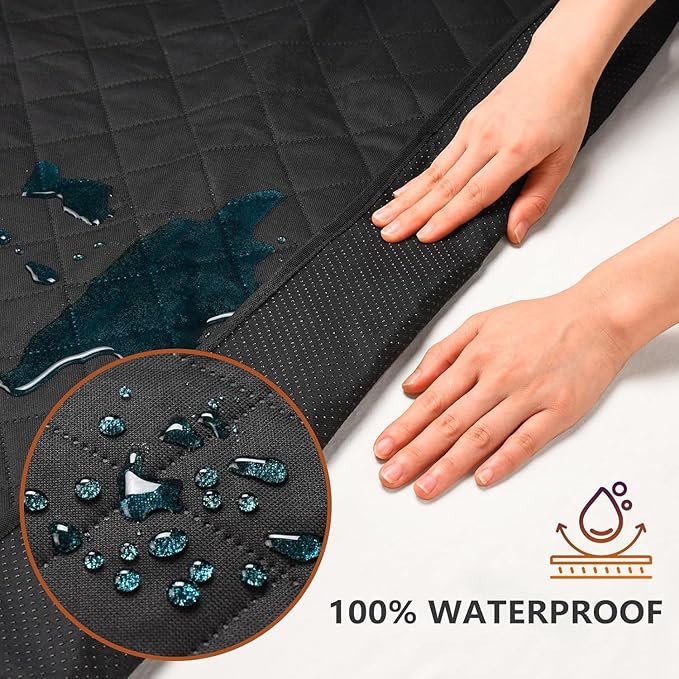 Universal Cargo Liner for SUV – Waterproof Dog Trunk Mat, Non-Slip Back Seat Protector, Car Bed Cover, Pet Barrier, Rear Liner Accessories for Trucks & Sedans, Universal Fit Trunk Cover