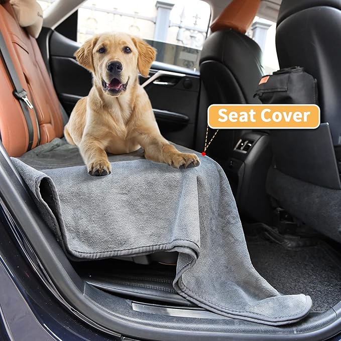 PICK FOR LIFE Washable Dog Pee Pads, 48x48 Reusable Puppy Whelping Pads, Absorb Dog Mats Non-Slip Reusable Pet Training Pad for Whelping, Potty, Training, Playpen, Crate, 2PACK