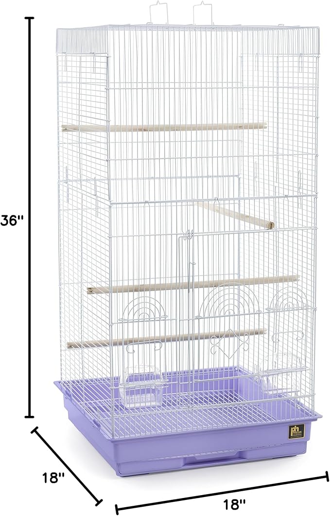 Prevue Pet Products SPECONO1818H-PB Tall Tiel Cage, Periwinkle Blue
