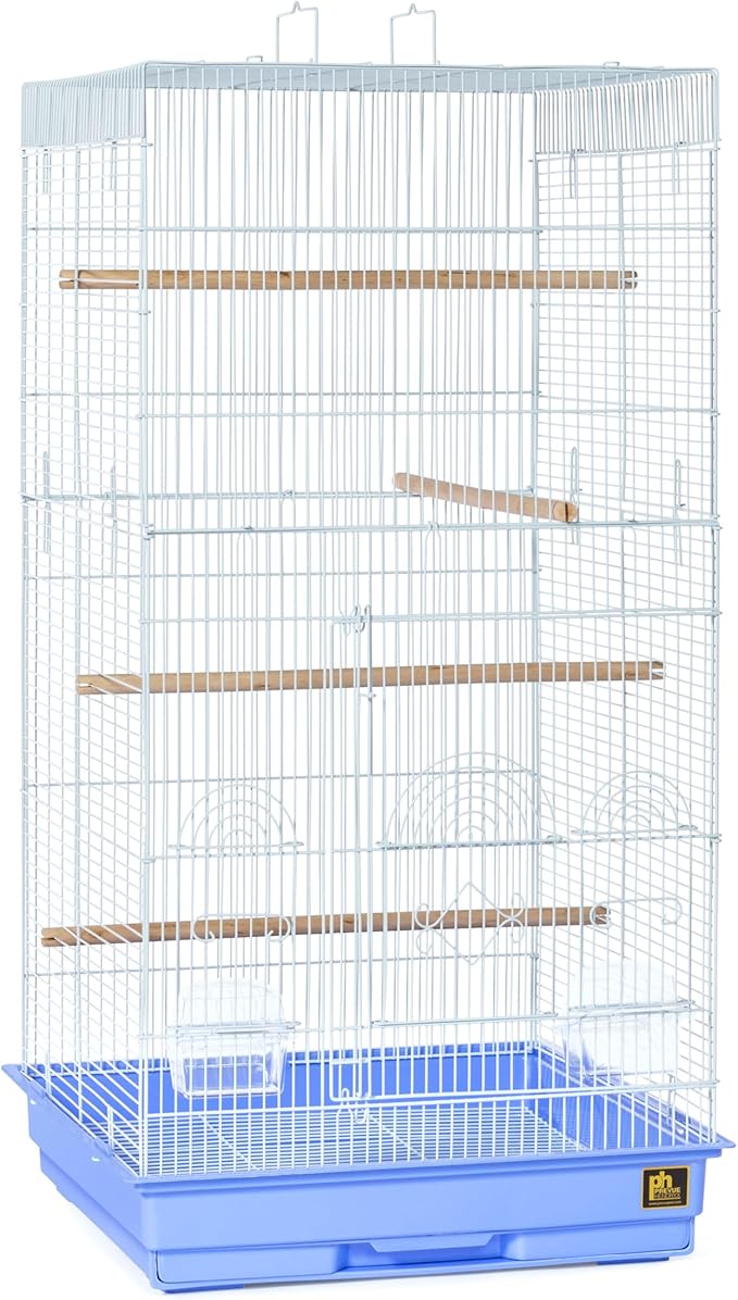 Prevue Pet Products SPECONO1818H-PB Tall Tiel Cage, Periwinkle Blue