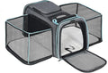 Pesen Expandable Dog & Cat Carrier, Airline Approved Soft Pet Carrier, Breathable & Collapsible Design, Ideal for Small Dogs, Cats, Rabbits and Other Small Animals – Larger Expansion Area for Comfort