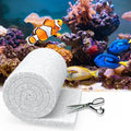 Aquarium Filter Floss 12 * 72 Inches,Dual Density Aquarium Filter Pad,Pond Filter Pad,Filter Media for Crystal Clear Water,Safe for Fish/Reef/Turtles