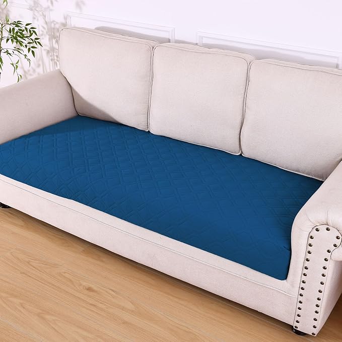 hyha Waterproof Dog Bed Blanket, Soft Pet Blankets, Waterproof Couch Cover for Dogs, Reversible Sofa Covers Washable for Furniture (40x80 Inch, Navy Blue/Navy Blue)