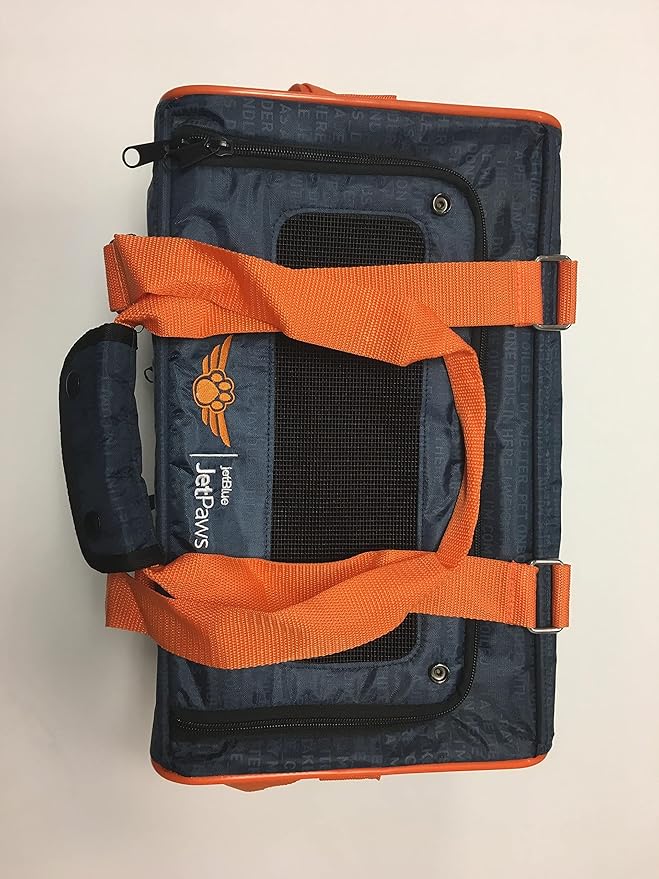 Official Pet Carrier of JetBlue Airlines Blue 16 inches